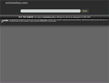 Tablet Screenshot of minimotos.com